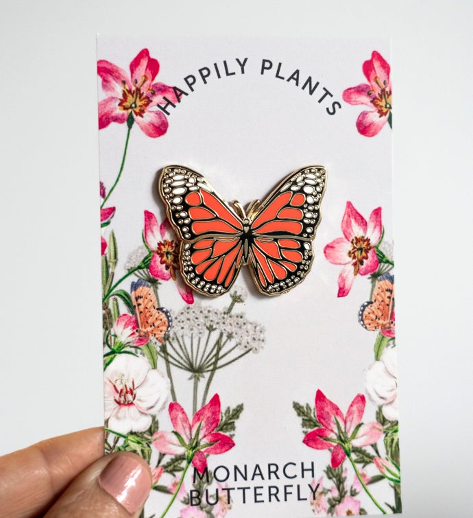 Monarch Butterfly Pin Brooch