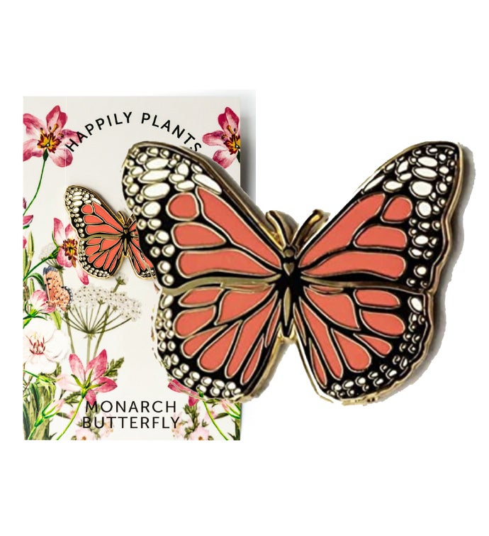 Monarch Butterfly Pin Brooch