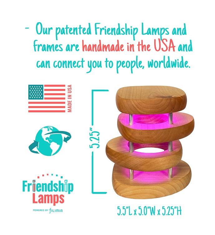 Friendship Lamp   Mid century Design
