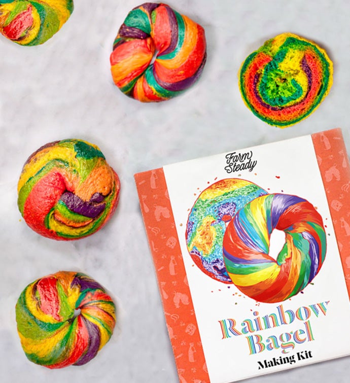 Rainbow Bagel Making Kit