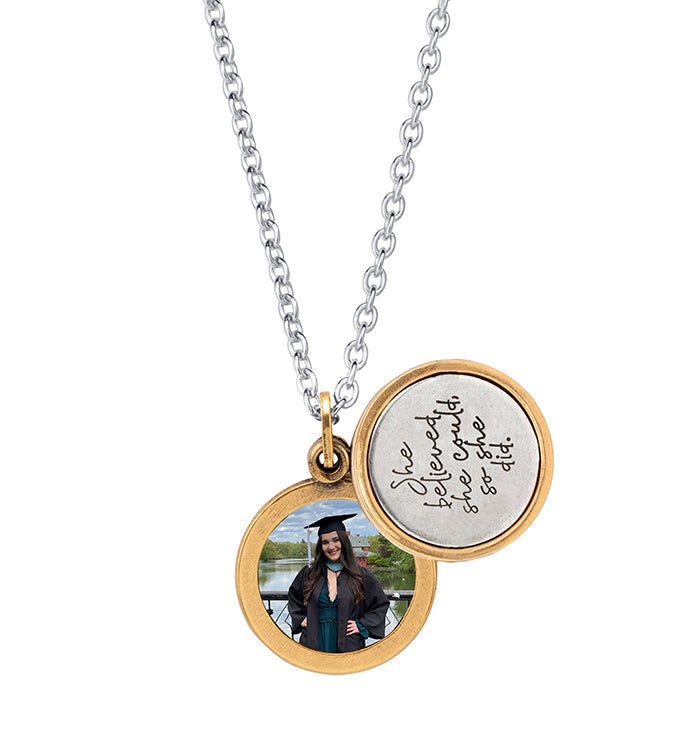 Luca Dani Believed Locket Necklace 