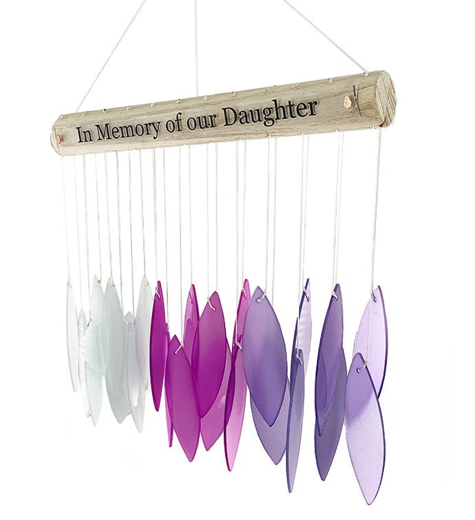 In Memory Of Our Daughter Stained Glass Sun Catcher Gift