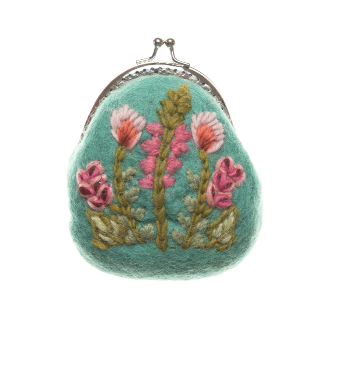 Meadow Clasp Pouch
