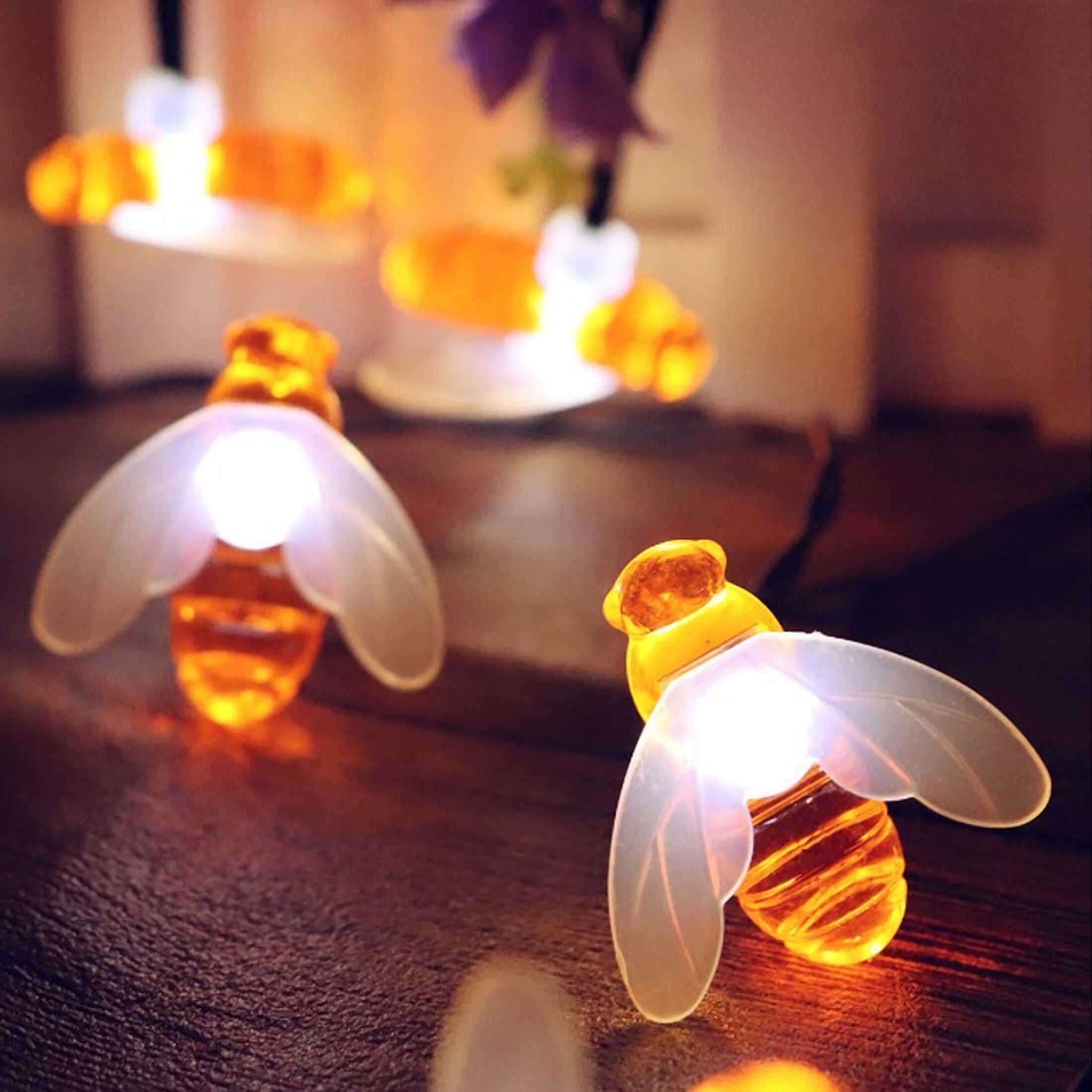 Solar Bumble Bee String Light