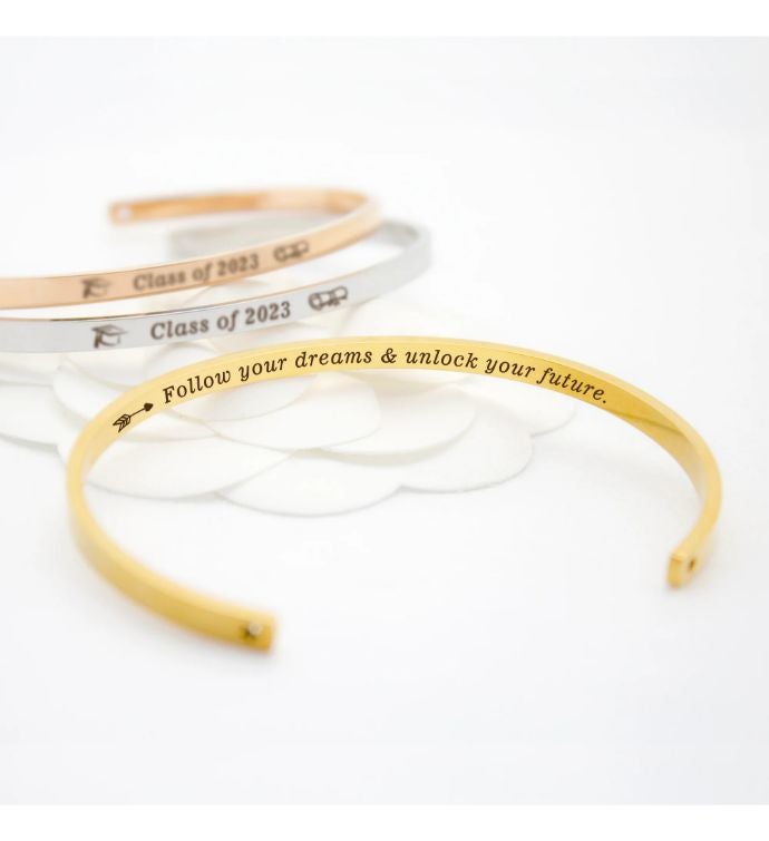 Life Is A Journey… Class Of 2022 Graduation Gift Bracelet