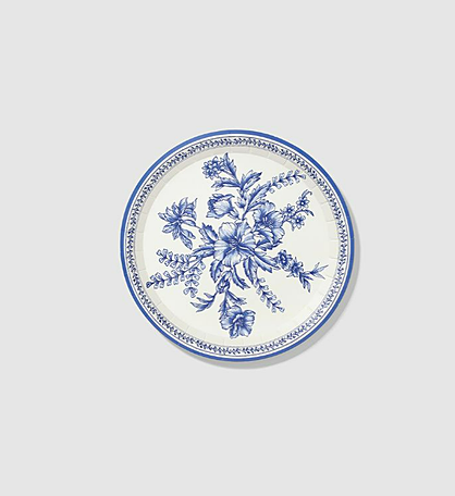 French Toile Small Plates (10 Per Pack)