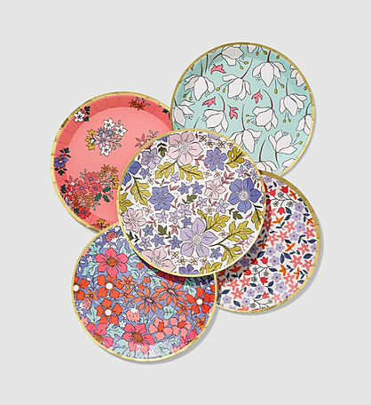 In Full Bloom Small Plates (10 Per Pack)