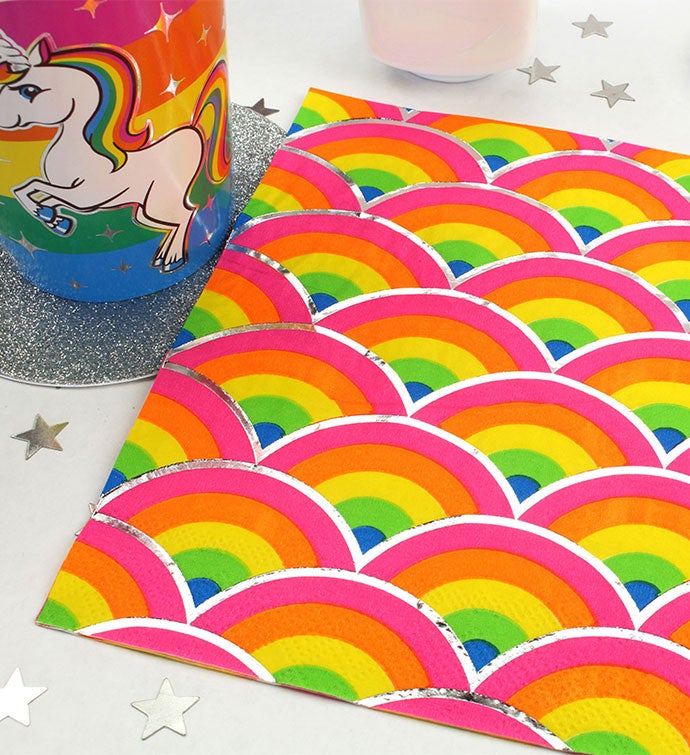 Rainbow Unicorn Party Pack for 8 Guests