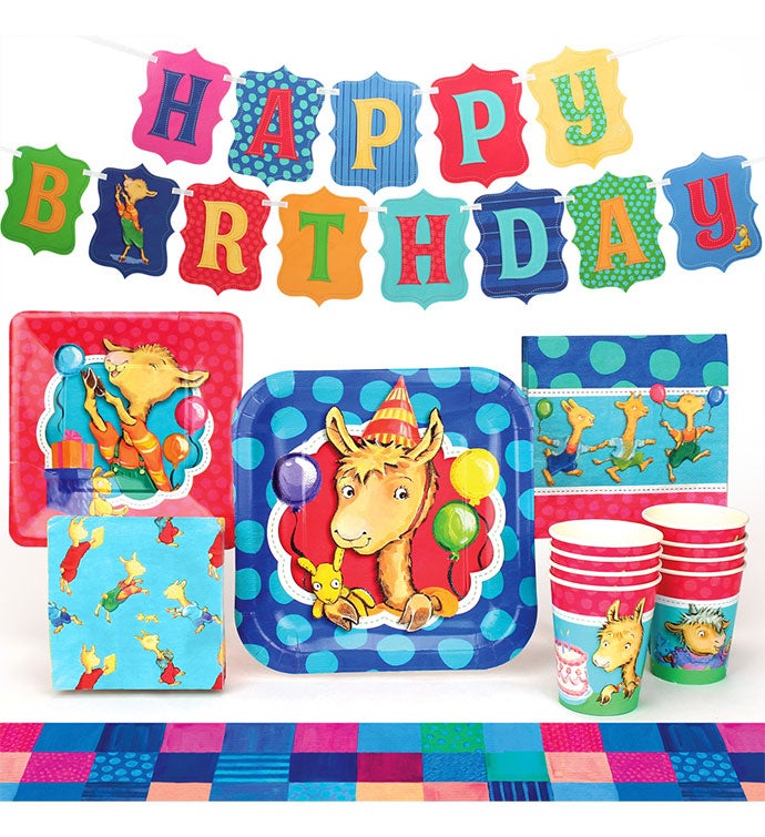 Llama Llama Party Pack for 8 Guests