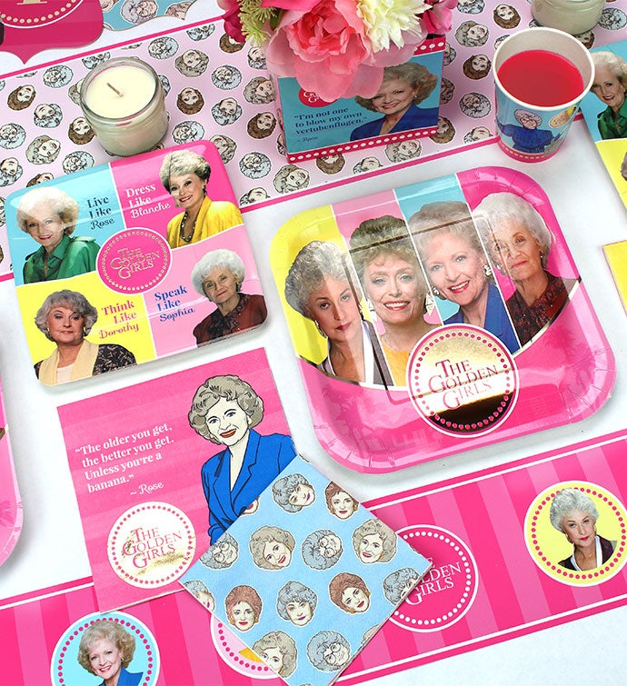 The Golden Girls Party Pack for 8 Guests