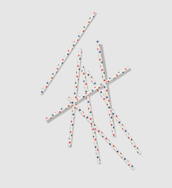 Lucky Stars Straws (25 Per Pack)