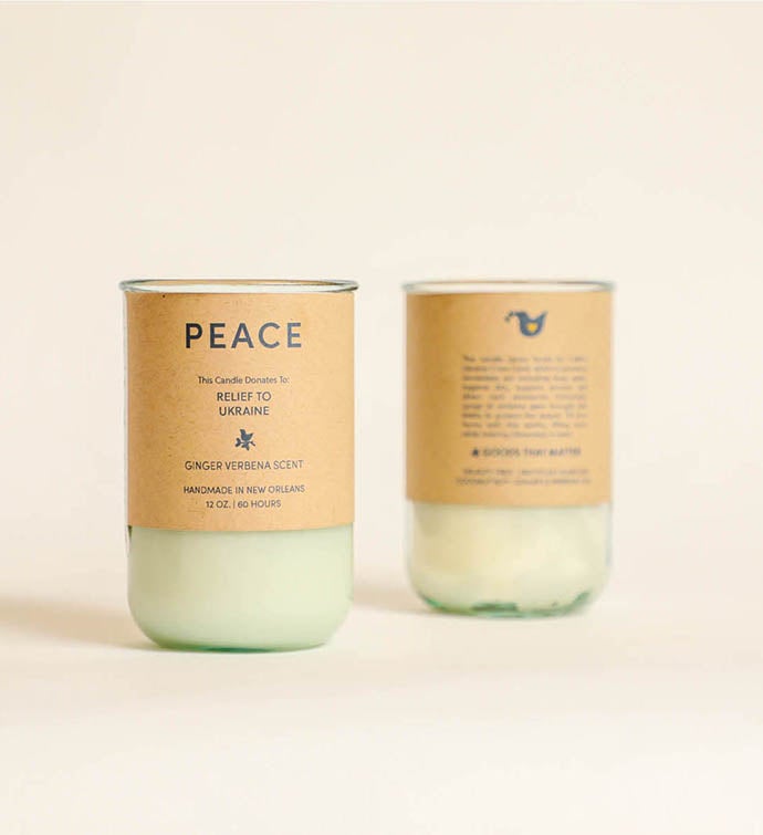Peace   Ginger Verbena Scent, Gives To Ukraine Relief