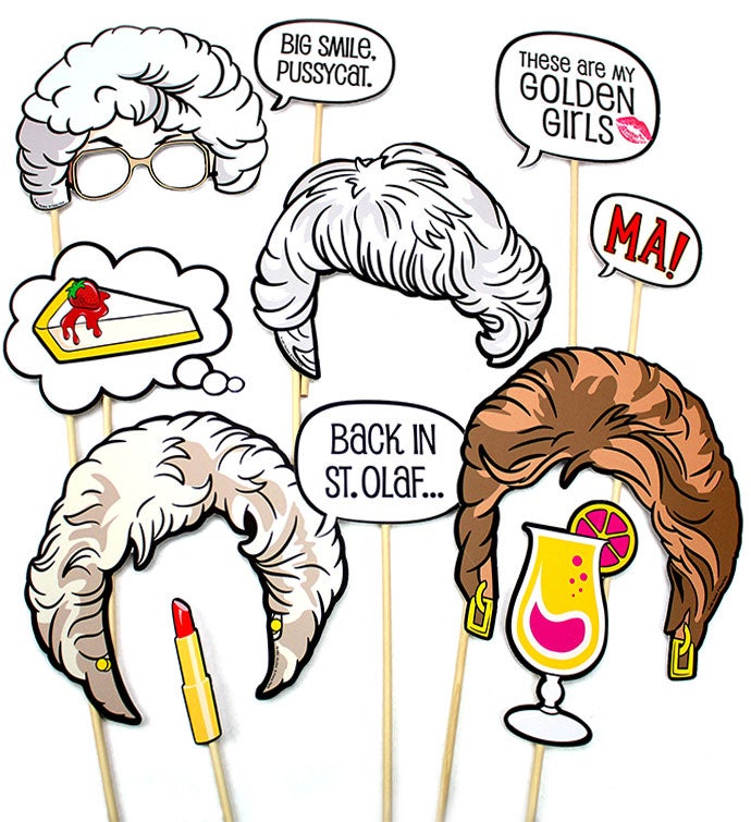 Golden Girls Photo Booth Props