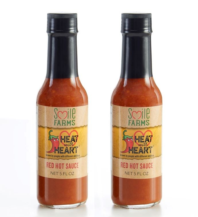 Heat with Heart™ Hot Sauce Red  2 Pack
