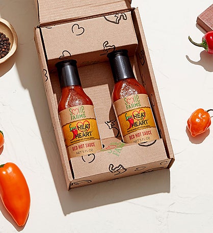 Heat with Heart™ Hot Sauce Red (2 Pack)