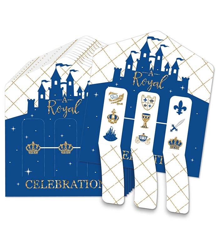 Royal Prince Charming   Party Game Pickle Cards Pull Tabs 3 in a row 12 Ct