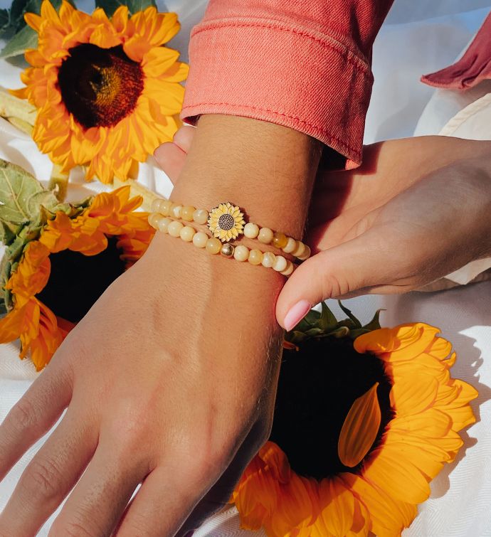 Luca and clearance danni sunflower bracelet