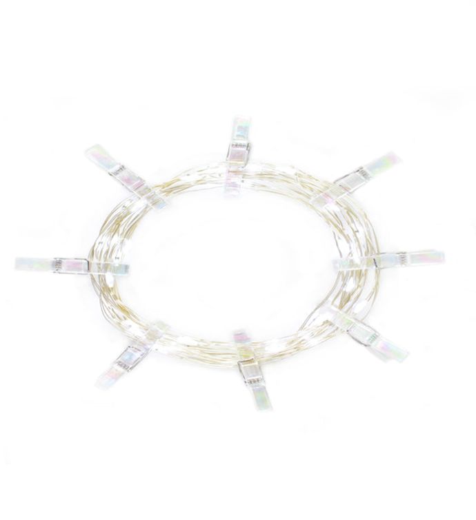 36 Led Photo Clip String Light  Battery Operated