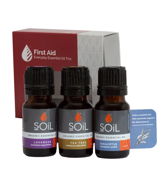 Soil First Aid Organic Essential Oil Trio