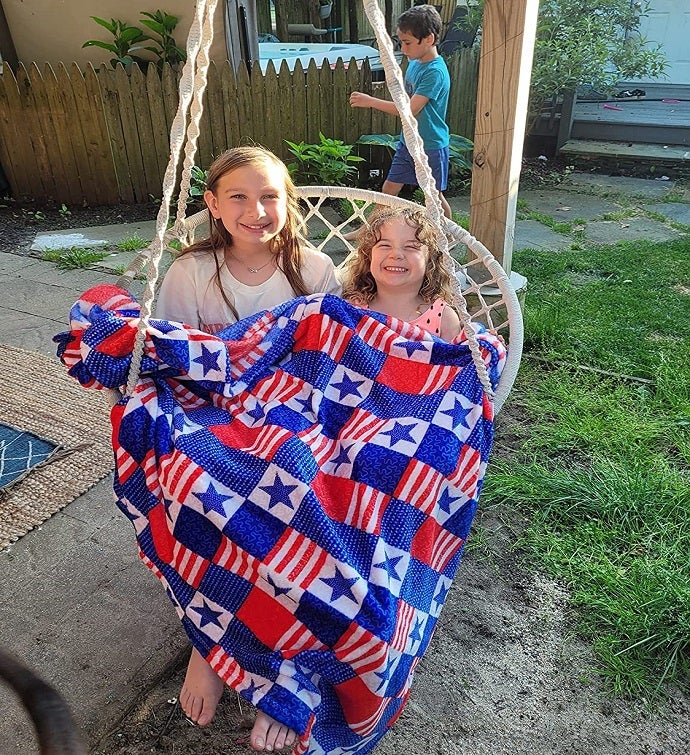 July 4th Throw Blanket