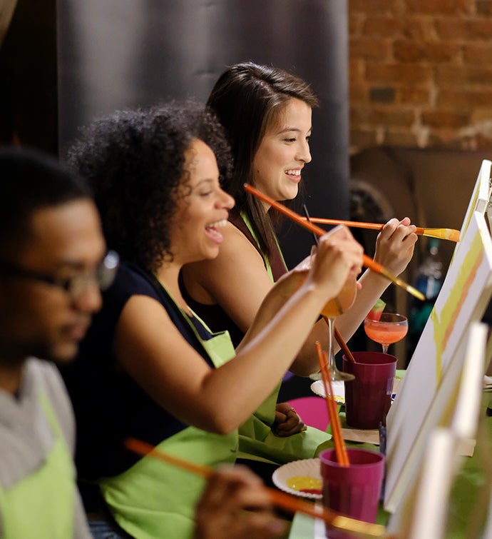 Paint & Sip Pass For The Original Paint Nite
