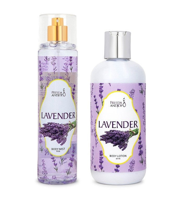 Lotion & Body Mist Set Holiday Luxury Scented Kit