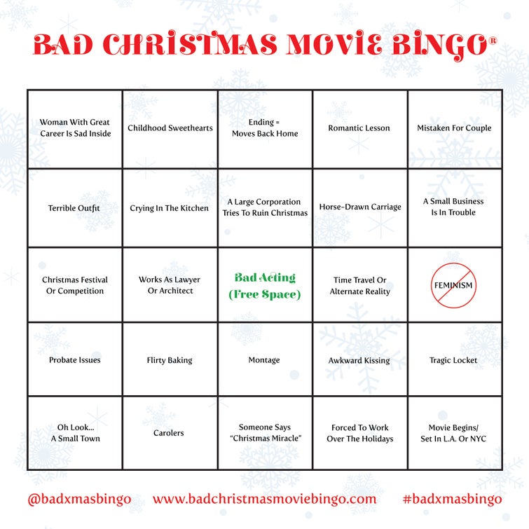 Christmas eyesore Movie Bingo christmas-eyesore-movie-bingo