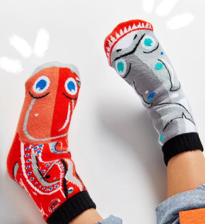 Shark & Octopus Pals Socks