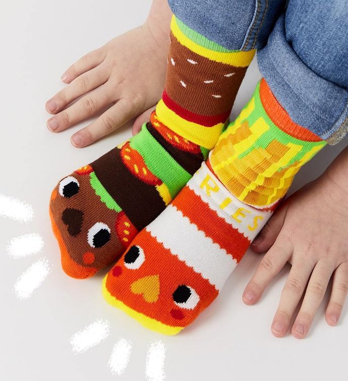 Burger & Fries Pals Socks