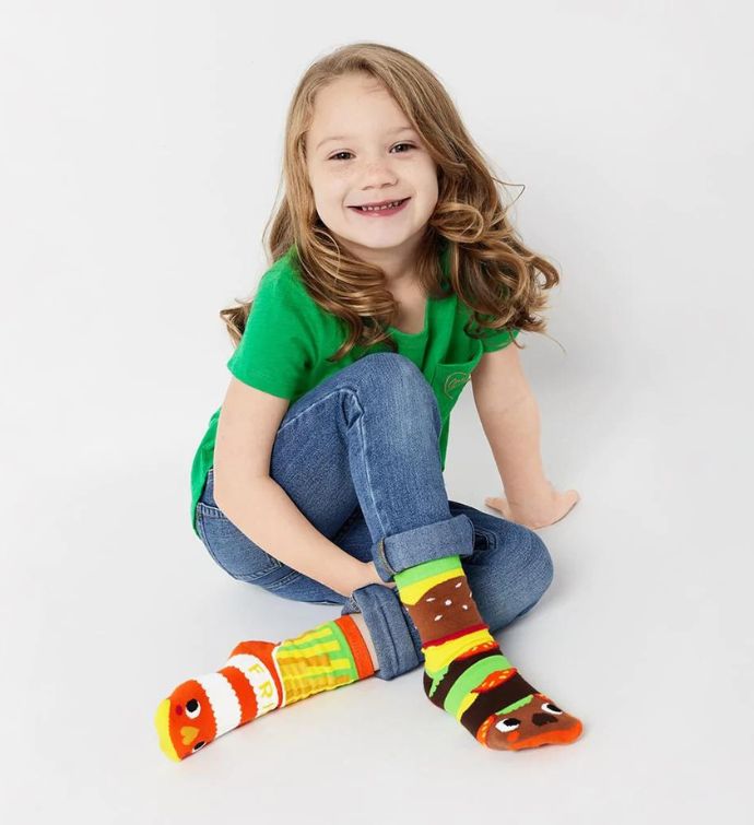 Burger & Fries Pals Socks