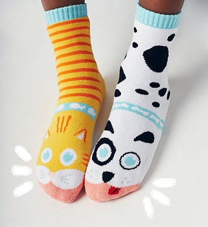 Cat & Dog Pals Socks