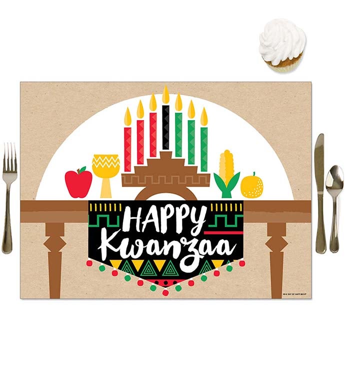 Happy Kwanzaa Party Table Decorations 