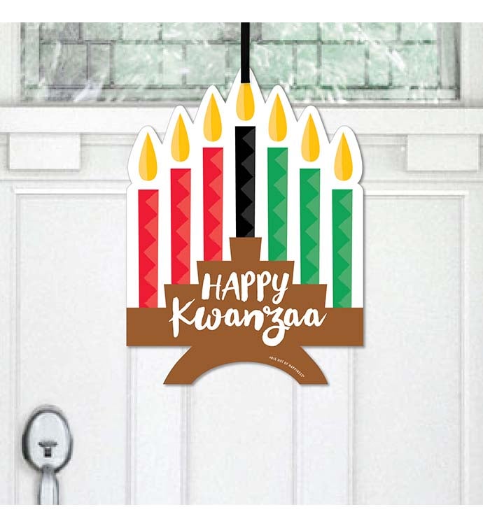 Happy Kwanzaa   Heritage Holiday Party Outdoor Porch Front Door Decor 1 Pc