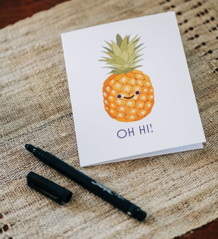 Happy Pineapple Candle & Spa Gift Box