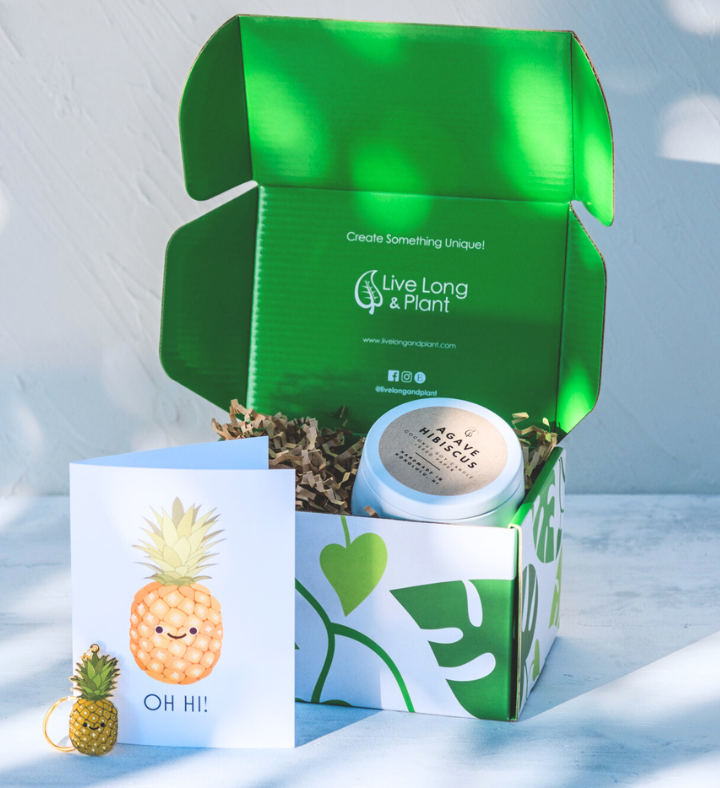 Happy Pineapple Candle & Spa Gift Box