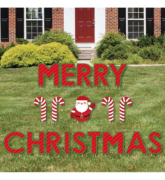 Merry Christmas   Yard Sign Outdoor Lawn Decorations   Christmas Yard Signs