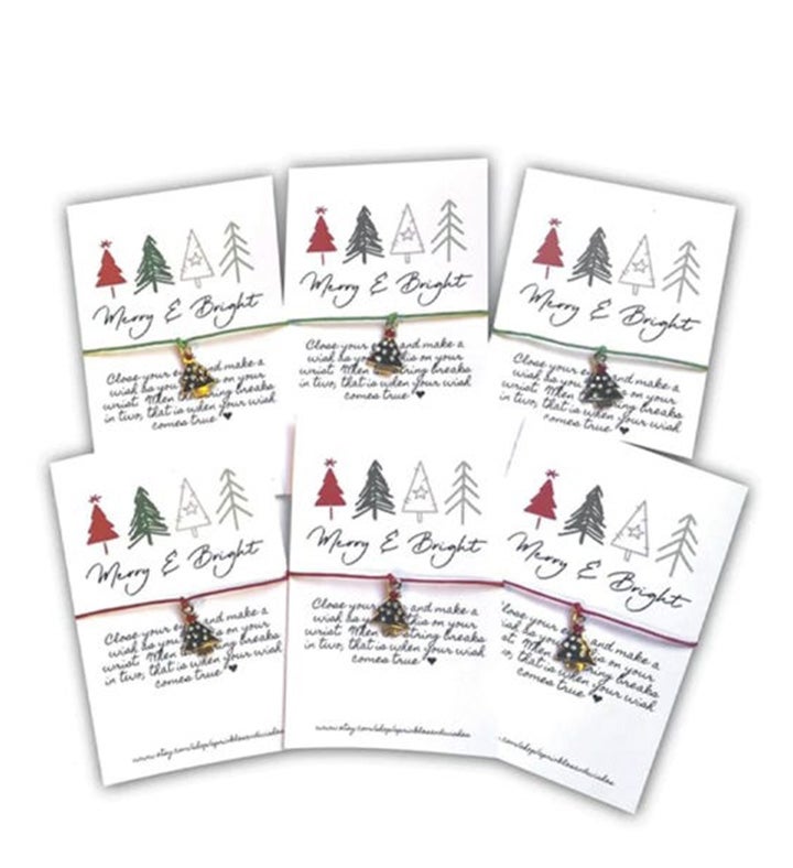 Merry & Bright Set Of 6 Wish Bracelets