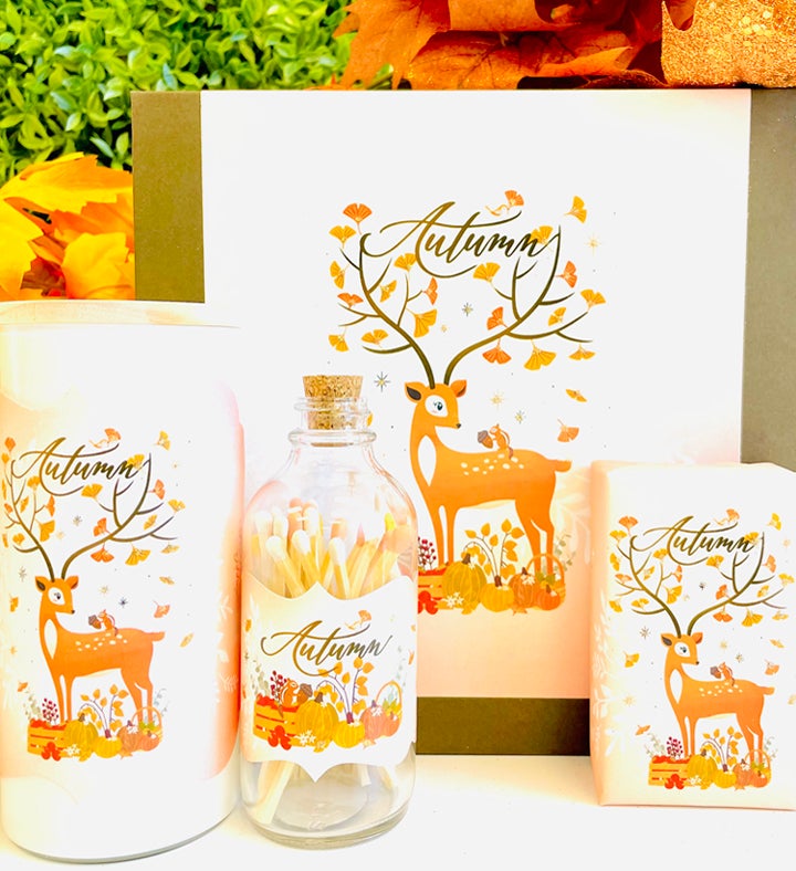Gift Box Autumn Deer