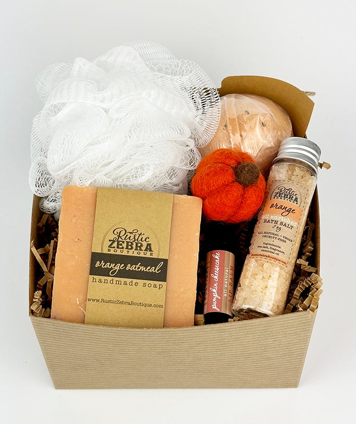 Small Fall Spa Gift Box