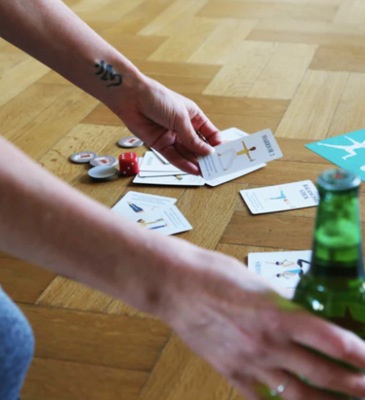 Beer Yoga Party Game