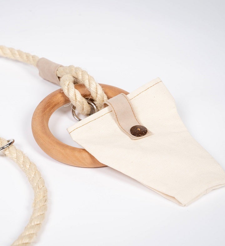 Carbon Neutral Eco Friendly Dog Leash With Small Storage Bag