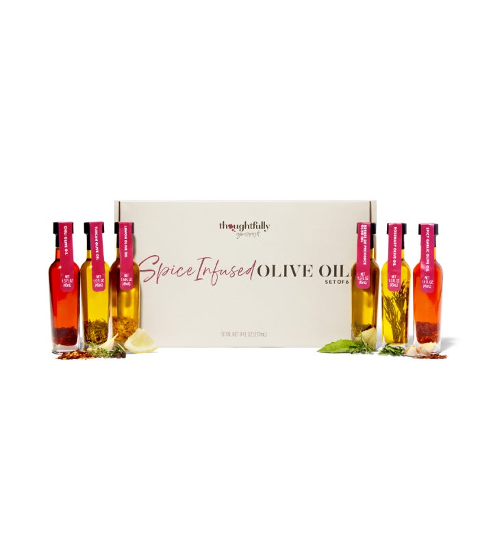 Spice Infused Olive Oil Gift Set Of 6