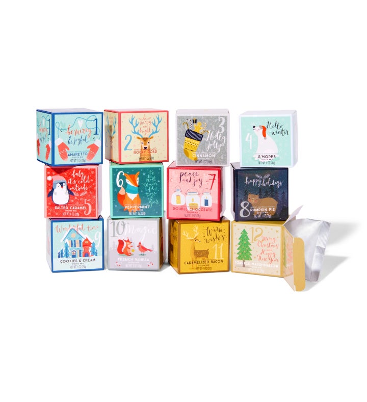 12 Cocoas Of Christmas Hot Chocolate Gift Set