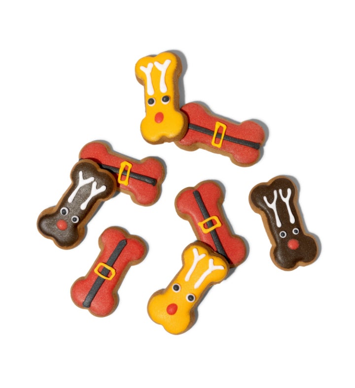 Gourmet Holiday Dog Treats, Set Of 8