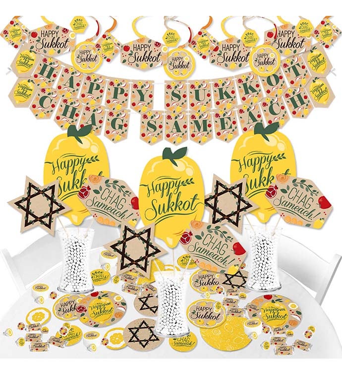 Sukkot   Sukkah Supplies   Banner Decoration Kit   Fundle Bundle