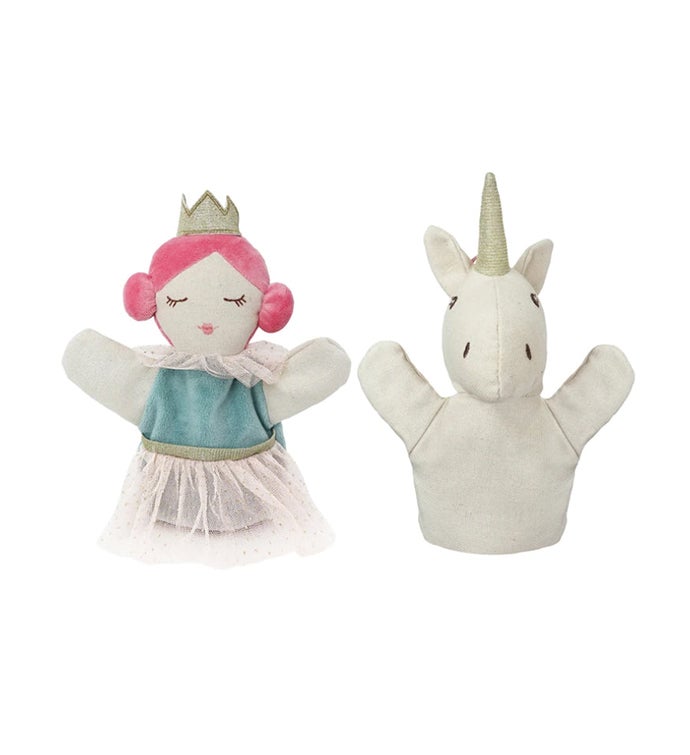 Princess And Unicorn Hand Puppet Set | Marketplace | 1800Flowers