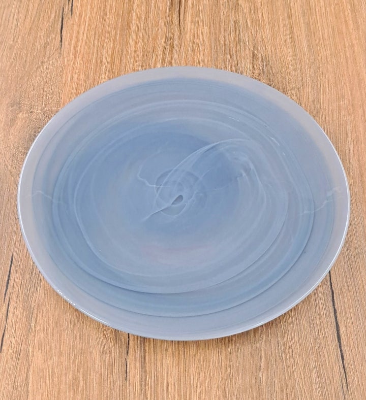 Nuage Set/4 8" Glass Salad Plates