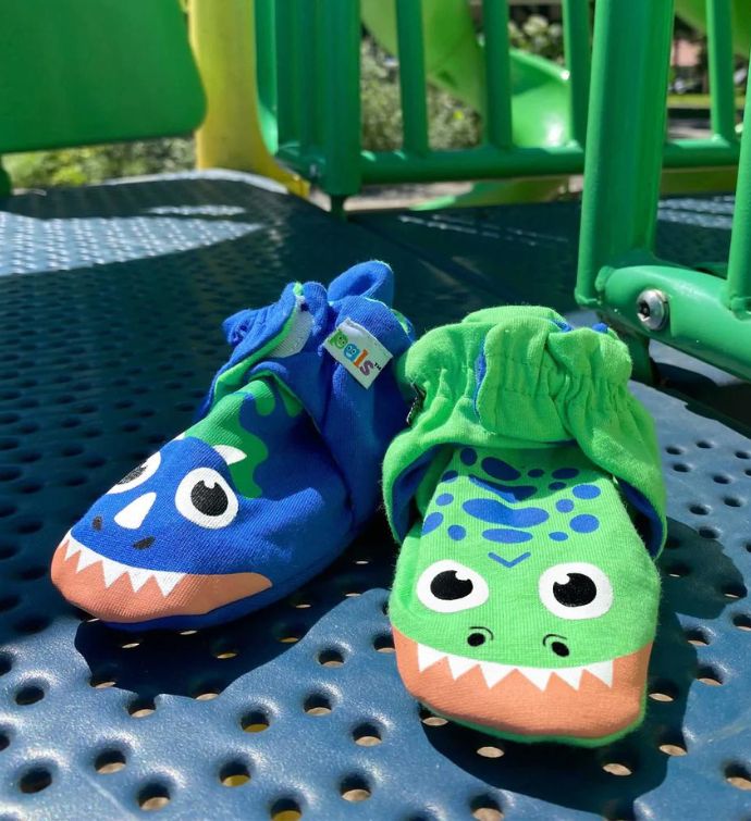 T-rex & Triceratops Pals Booties