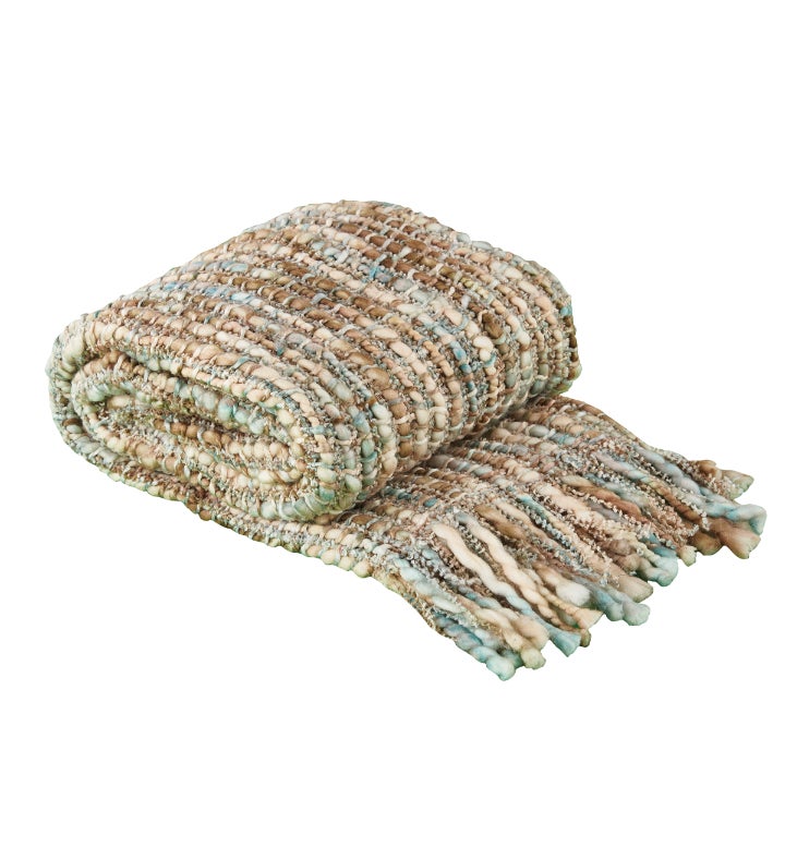 Split P Chunky Throw