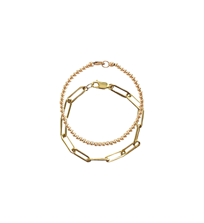 14k Gold-Filled Bracelet Gift Set